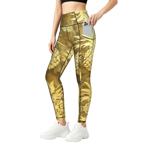 Pantalones de yoga con control de abdomen que eliminan las transparencias al entrenar