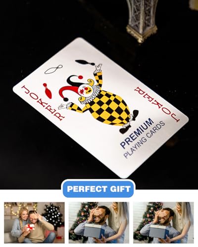 Spielkarten,2 Decks Pokerkarten,Standard Spielkarten,kartenspiel,Playing Cards, Profi Poker, Wasserdichtes,Geeignet für Familienpokerspiele, Partypokerspiele – Bild 6