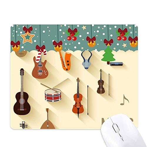Tapis de souris de jeu et de bureau motif musique antidérapant