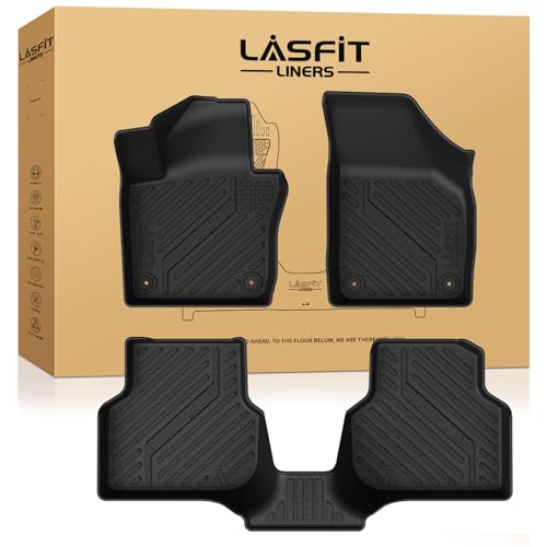 Image of ASFIT 3D Custom fit Floor Mats for VW Volkswagen Jetta 2011 2012 2013 2014 2015 2016 2017 2018, All-Weather Protection TPE 1st & 2nd Row Car Mats, Super Duty, Easy to Clean, Not Fit SportWagen
