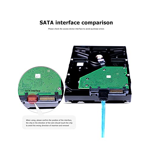 Cable Divisor SATA III 6SATA a 6SATA 1M miniatura 5