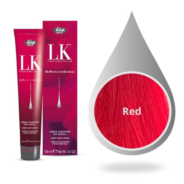 Tinte Permanente Lisap LK Opc Rojo 100 ml - Marca: Lisap - EAN: 1200093010019