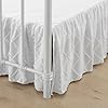 Bed Skirt Queen SizeRuffled White Bed Skirt with Split CornersQueen Bed Skirt 14 Inch Drop Boho Tufted Shabby Chic Queen Size Bed Skirt Bed Skirt Queen Size