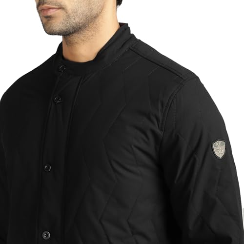 Image of Royal Enfield QUILTED MLG HERITAGE (Size: M) - JKA240001-BLACK