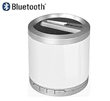 Couleur du boîtier:Blanc Divoom Bluetune 1 4 W Blanc – Enceintes Portables (5,2 cm, 4 W, 60 – 20000 Hz, 80 DB, sans Fil et Filaire, Bluetooth/3.5 mm)