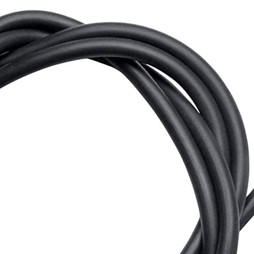 QODOLSI 1 Pack 4 Meter Windshield Washer Hose Kit, with 12 PCS Hose Connectors Connect Car Water Pump and Nozzles, Compatible with Most Vehicles Windshield Washer Nozzle Installation (Black)