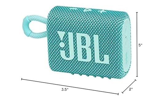 JBL Go 3 Portable Bluetooth Speaker – Teal — view 7