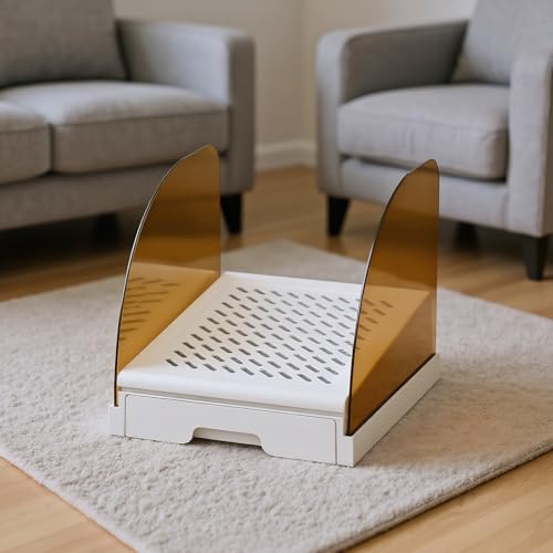 Tapis pour bac à litière antidérapant intérieur lavable et réglable - 8