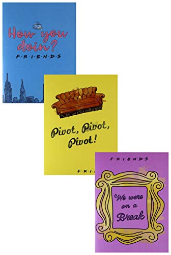 Paladone Friends TV Show Notebooks - Set of 3