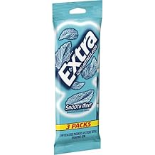 Extra Smooth Mint Sugarfree gum, multipack, 45 Count Pack of 20