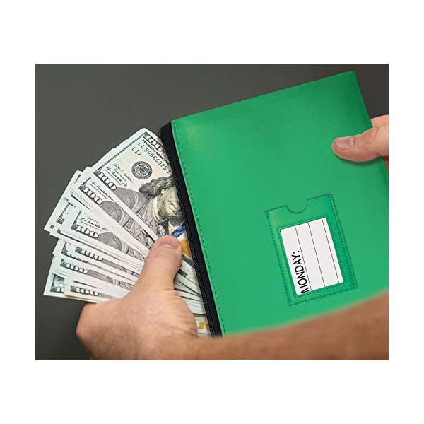 7-Pack-7-days-Zipper-Security-Bank-Deposit-Bag-Clear-Window-14-Insert-Cards-Mon-Sun-Blank-by-Better-Office-Products-Leatherette-1125-x-625-Cash-Bag-Utility-Pouch-Assorted-7-Colors 7-Pack-7-days-Zipper-Security-Bank-Deposit-Bag-Clear-Window-14-Insert-Cards-Mon-Sun-Blank-by-Better-Office-Products-Leatherette-1125-x-625-Cash-Bag-Utility-Pouch-Assorted-7-Colors