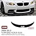 Front Bumper Spoiler Lip For BMW 3 Series E90 E91 E92 E93 M3 2006-2013 2012
