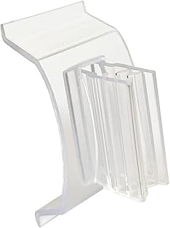 Sign Holder, Plastic Shelf Edge Clip and Sign Holder, Fits Standard 1 1/4 Inch Channels, 100 Pack