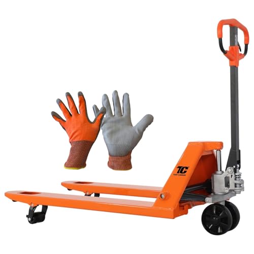 Tory Carrier Manual Pallet Jack 5500 Lb. Capacity,Industrial Pallet Truck 48 ×...