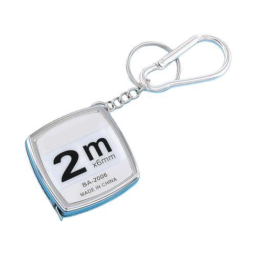 Cinta métrica retráctil de 2 m con carcasa ABS y cinta de acero miniatura 6