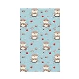 Optimale Größe: 66 x 40,6 cm. Diese vielseitigen Geschirrtücher mit Biberherz-Aufdruck sind so konzipiert, dass sie alle Ihre Küchenaufgaben vom Trocknen von Geschirr bis zum Reinigen von Arbeitsplatten bewältigen. Die Mehrzweckgröße sorgt dafür, dass diese Geschirrtücher perfekt zu jeder täglichen Küchenroutine passen