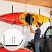 Kayak Storage Rack,Wall Mounted Kayak Holder,Heavy Duty Paddleboards Hanger - for Garage Indoor Outdoor Garden Ladder Bike Paddleboards Surfboard Apartment Beach