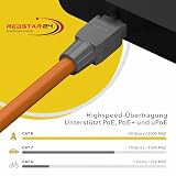 RedStar24 Wtyczka RJ45 CAT 7 CAT 8 wtyczka sieciowa do kabli instalacyjnych CAT8 CAT7 CAT6a LSA konfekcjonowana w polu wtyczka zaciskowa LAN ekranowana do 40 Gbps 2000 MHz 4 sztuki