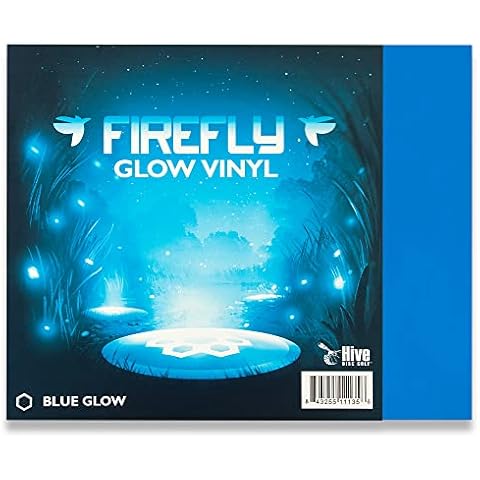 Hive Firefly Glow Vinyl for Disc Golf Cover