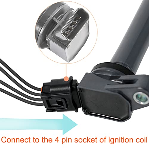 Xiatiaosann Spina del connettore della bobina di