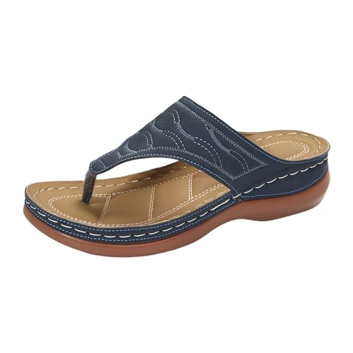 Chaussures de plage tongs pour femmes et sandales élégantes noires d'été