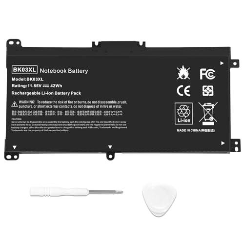 ASUNCELL 11.55V/42Wh BK03XL Batería del Ordenador portátil para HP Pavilion X360 Convertible 14 14m 14-ba0xx 14-ba1xx 14-ba2xx 14m-ba0xx 14m-ba1xx 14-BA000 14-BA100 14-BA200 14m-ba000 Series