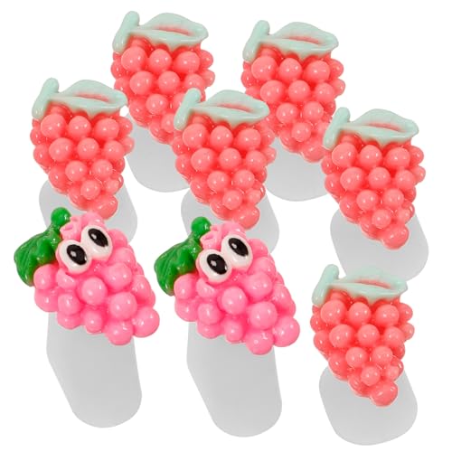 FOYTOKI 8pcs Toe Separator Tools Nail Art Toe Spacers Cute Cartoon Shape for Bunions for Manicure