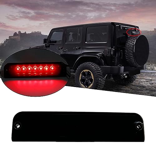 terceira luz de freio Para Wrangler TJ 97-06 Red Third 3rd Brake Light Acessório Automático Alta Luz