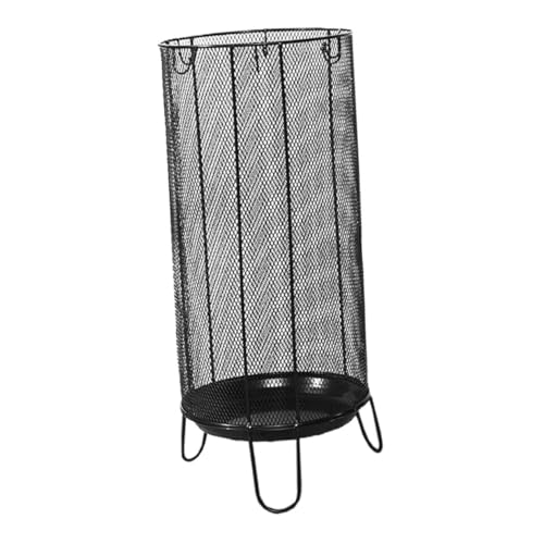 Porte-parapluies d'entrée en fer contre les sols mouillés