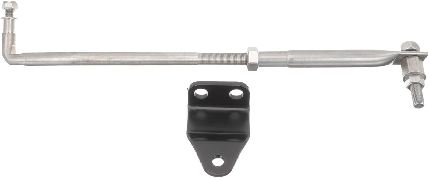 PRETYZOOM Wear-resistant Outboard Engine Rod Steering Lever Adjuster Compatible with Yamaha 40hp Outboard Engine Stainless Steel Steering Tiller for Boat