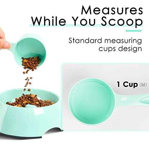 Super Design 1 Cup Dog Food Scoop for Container Melamine Measuring Scoop for Dogs Cats Birds and Rabbits Pet Food Feeding Scoop Dishwasher Safe – Baby Green Super Design 1 Cup Dog Food Scoop for Container Melamine Measuring Scoop for Dogs Cats Birds and Rabbits Pet Food Feeding Scoop Dishwasher Safe – Baby Green