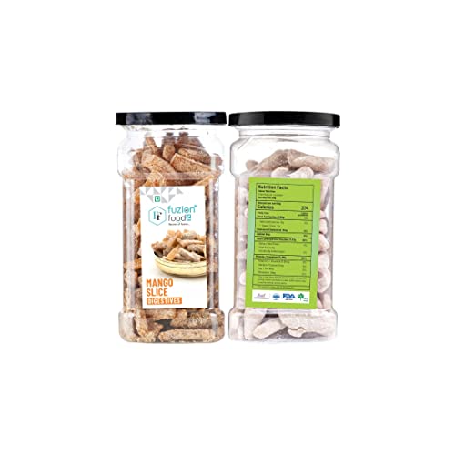 Image of Fuzion Foodz Aam Papad Khatta Meetha Aam Papad - 115 Grams, Pack of 2 | After Meal Digestives Mukhwas Mouth Freshner Mango Slice | Sweet & Tangy Aam Papad Pachak Candy