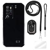 ESCAMOT [4 en 1] Coque Compatible avec Ulefone Armor 11 5G avec Lanière, Dragonne et Supp...
