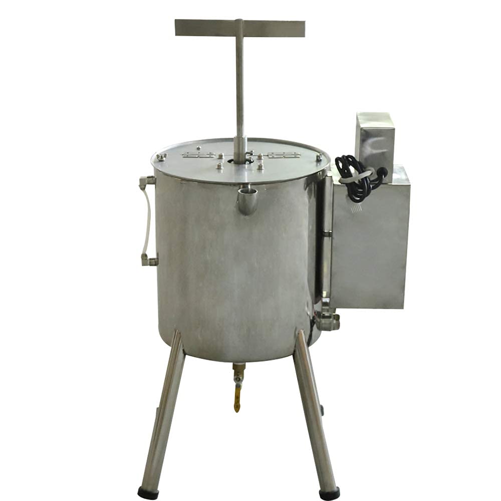 30L/8Gal Heating Mixing Filling Machine Lipstick Wax Material Heat Mix Stirred Tank Candle Liquid Fillerr Nail Polish Cosmetics Filling Machine