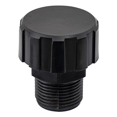 Image of Buyers Products HBF12P DC Hydraulic Power Unit Poly Breather Cap, Free Flow Ventilator for Reservoir, Oil-Resistant, 3 /4 NPT
