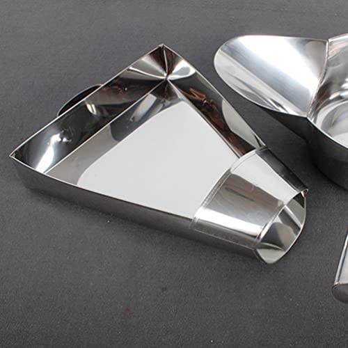 Homoyoyo Pommes Frites Schaufel Edelstahl Mehlschaufel EIS Süßigkeiten Snacks Schaufel Popcornschaufel Desserts Scooper Trockenwaren Mehl Schaufel für Zuhause Party - Image 4