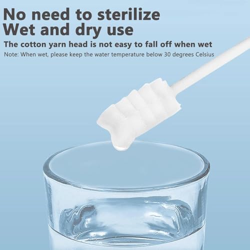 Image of 50 Pcs Baby Tongue Cleaner Gauze, Baby Toothbrush Disposable Oral Cleaner, Toddler Tooth Brush for New Born Tooth Mouth Gum Clean, Infant Toddler Oral Cleaning Stick, Care Newborn, 50 Swabs 0-6month