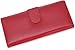 Produktbild ELEGANCE MAXI Damen Ledergeldbörse Damenbörse Börse Geldbeutel Leder / RED LOVE (Rot)