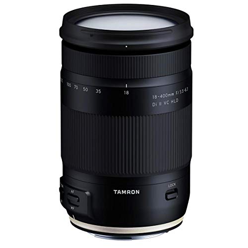 Tamron 18-400mm F/3.5-6.3 DI-II VC HLD All-In-One Zoom For Canon APS-C Digital SLR Cameras (6 Year Limited USA Warranty)