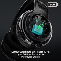 Turtle Beach Atlas Air kabelloses Open-Back-Headset, PC/PS5/PS4/Mobilgeräte – Ansicht 9
