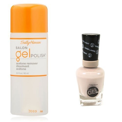 Sally Hansen Miracle Gel Birthday Suit and Pro Gel Acetone with Dimple Bracelet