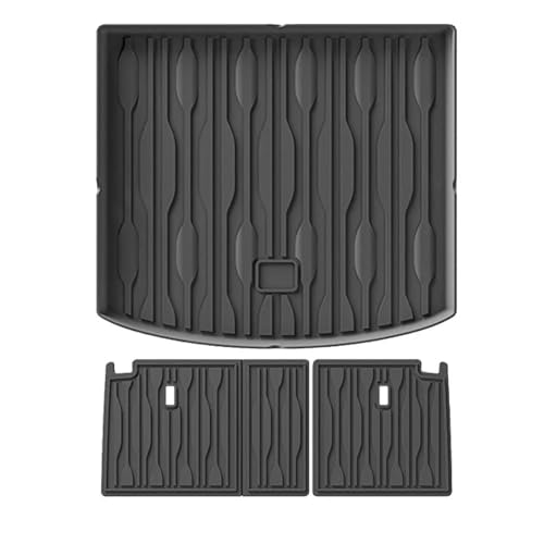 車用オールウェザーカーペットセット に適合するBYD 用 フルカーフロアマット に適合するSealion 7 EV 2024 2025 全天候型カーペットマット トランクカーゴライナー バックレストパッド LHD RHD 車用フロアマットセットアクセサリー
