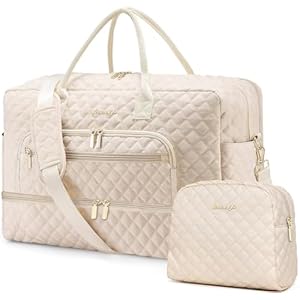 Weekender Bags for Women with Shoe Compartment