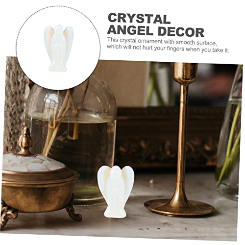 Healvian Halbedelsteine Kunsthandwerk Ornamente Naturstein Kristallengel Im Europäischen Stil – Bild 4