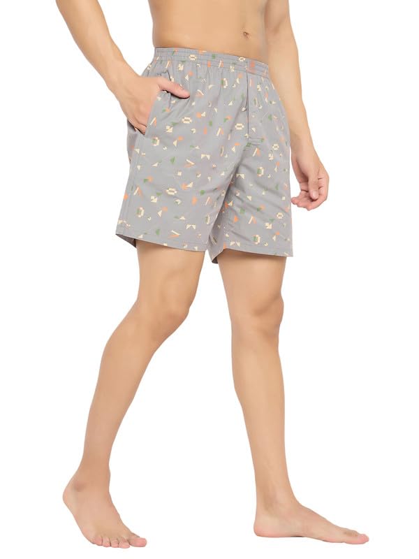 Image of John Players 3 Pocket Printed Boxers