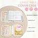 Bible Cover Case for Women Large Bible Cover with Durable Handle Quilted Bible Carrying Case for Girls Bible Study Supplies Accessories (Pink Bow, Pink Bow)