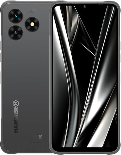 Hammer Blade Va 5G Smartphone ultra-rugged, IP69, 6000mAh, 6,56 pollici, 8GB di RAM integrata, 128/1T GB, Android 14, fotocamera da 50mpx, schermo Gorilla Glass, NFC, VoLTE