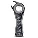 Best Ever Premium 5 in 1 Lids off Jar Opener and Bottle Opener - Save kitchen space from bulky Jar, Bottle and Can Openers with this one awesome gadget from Best In All (Black)