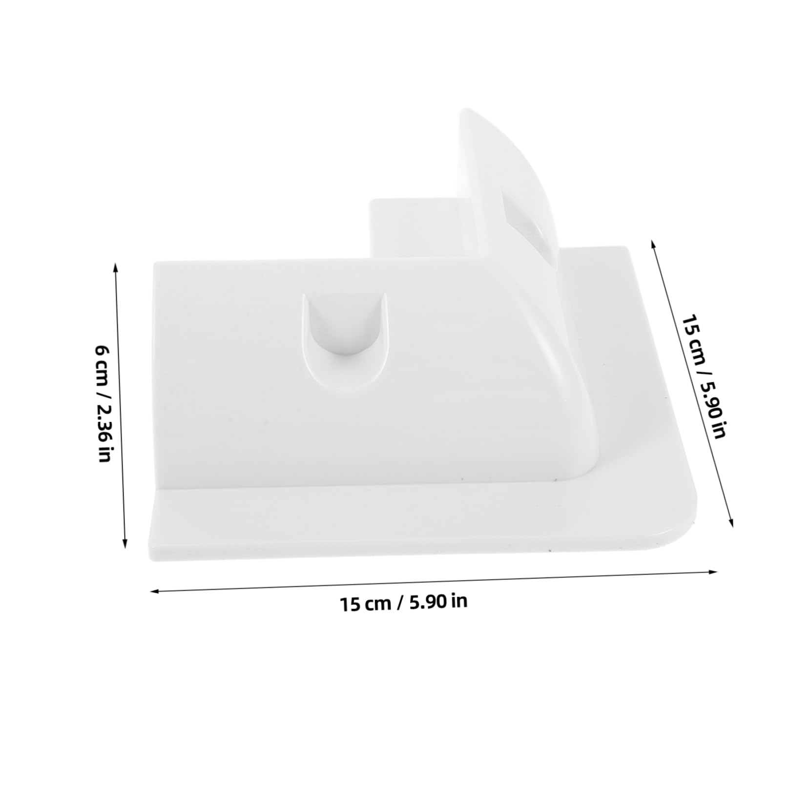 4piezas Soporte De Montaje Para Panel Solar De Soporte Para Autocaravanas Trailers y Tejados Estructura Resistente y Fácil Instalación Plastico