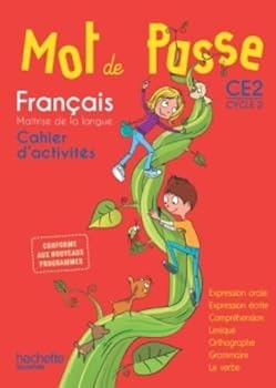 Paperback Mot de Passe Français CE2 - Cahier élève - Ed. 2016 [French] Book